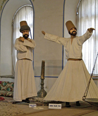 Turkey - Konya - Mosque - Display Whirling Dervishes