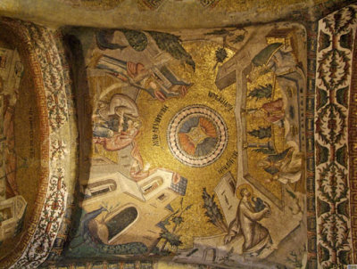 Turkey - Istanbul - church ceiling artistry