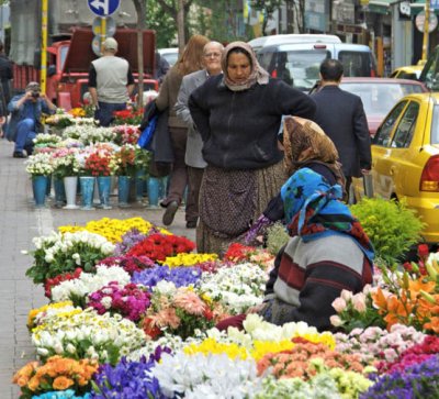 Turkey - Istanbul - Street Exploring - Flower Vendors
