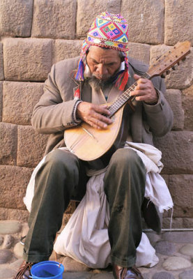 Inca Street Musician
