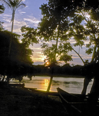 Napo River-Sunset