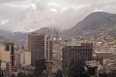 Quito - Cathedral View - looking north