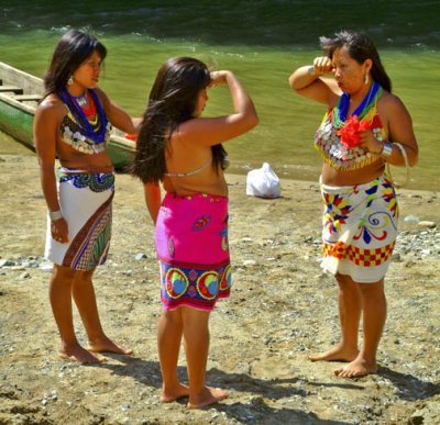 Rio Chagres - Embera Tribe - Morning Rumours