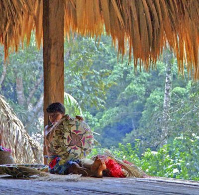 Rio Chagres - Embera Tribe - Thought and Patience