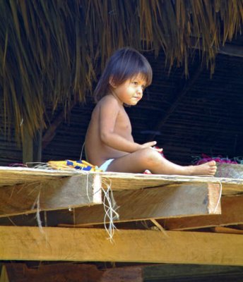 Rio Chagres - Embera Tribe - Future Chief