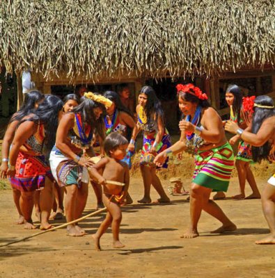 Rio Chagres - Embera - Dance festival