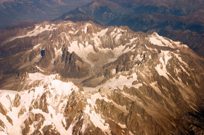 Glacier in the Alps