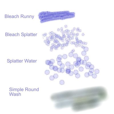 Sample - splatter and smooth brushes