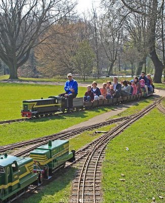 Turnhout Stadspark - Opening seizoen stoomtreintjes