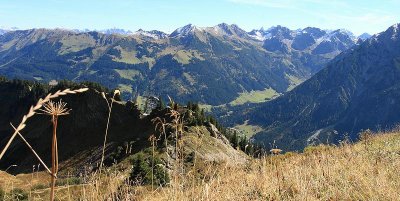 Kleinwalsertal - Wanderung zum Walmdendingerhorn - 20.9.2007