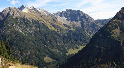 Kleinwalsertal - Wanderung zum Walmdendingerhorn - 20.9.2007
