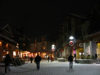 Village Lane at night.JPG