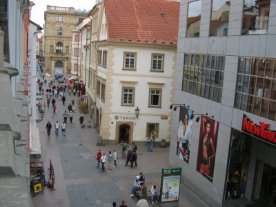 Narrow street just behind St.Venceslav Square.jpg
