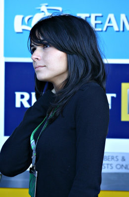 Fernando Alonso's girlfriend - Raquel