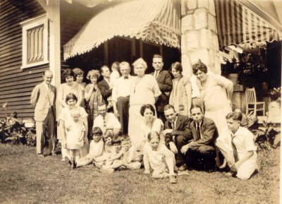 Sallie Langston Stynchcombe family, GA 1925