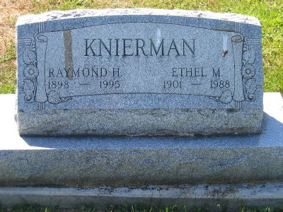 Raymond Knierman and wife Ethel Moore