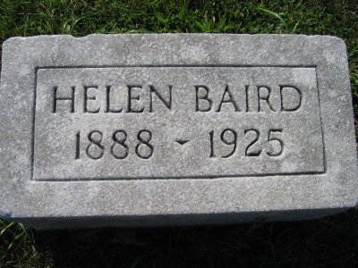 Helen Baird b. 1888 d. 1925