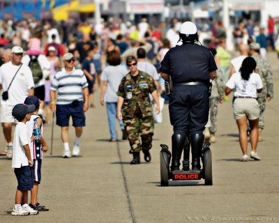 A Segway Personal Transporter