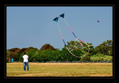 Kite Flyer at Brenton Point