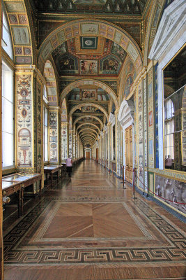 La galerie copie d'une galerie du Vatican
