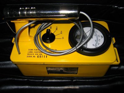 Lionel CD V-700 Civil Defense Geiger Counter