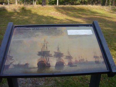 Memorial of Battle of Moore's Creek,N.C.