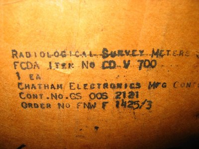 Civil Defense CD V-700 Chatham