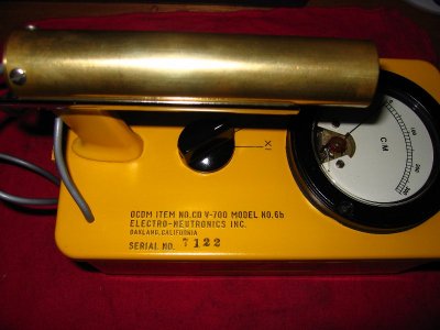 Brass Probe GM Geiger Tube