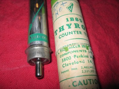 Victoreen Model 1B85 Thyrode GM Tube