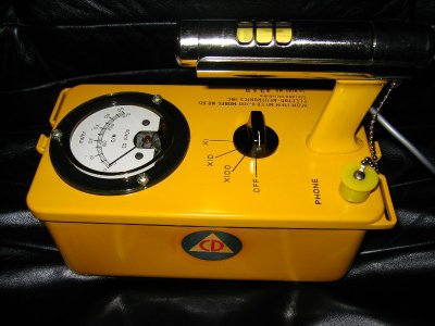 Civil Defense Geiger Counter CD V-700 ENI