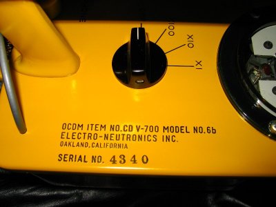 Geiger Counter - Three Ranges - CDV-700