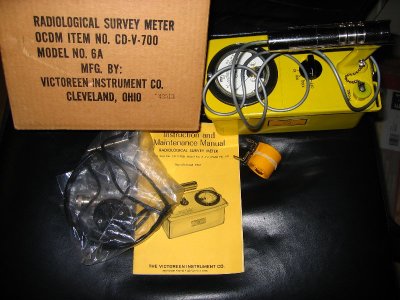 CD V-700 with Box - Civil Defense GM