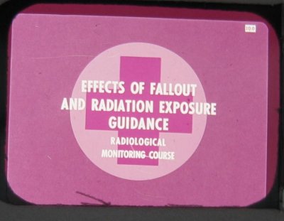 Radiation Exposure Guidance