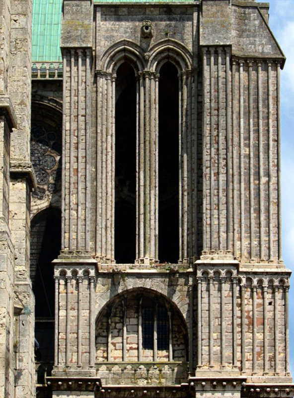 la tour arrire au sud