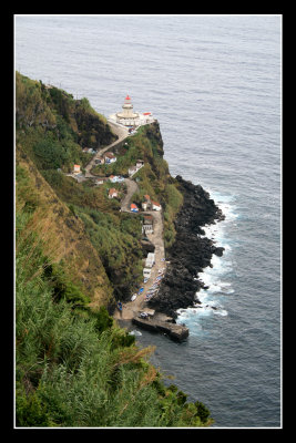 Lighthouse in Ponta do Arnel