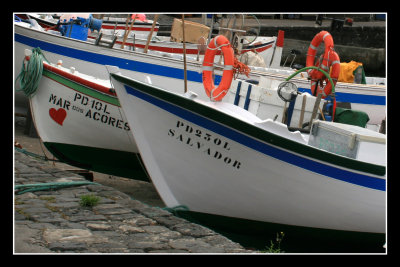 Vila Franca do Campo - Fishing boats