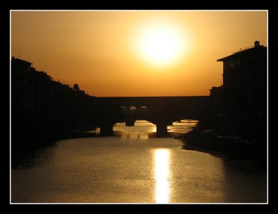 Ponte Vecchio at Dusk