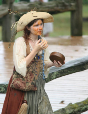 Having fun in the rain