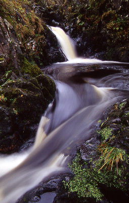 Watendlath waterfall (velvia)