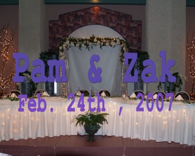 Pam & Zak            Feb. 24, 2007