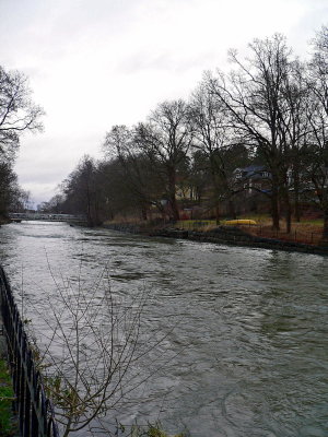 The litttle river that runs through town