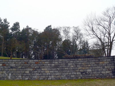 The Skogskyrkogrd wall
