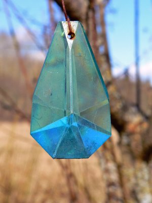 Heaven caught in glass