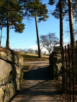 Another entrance to the cemetary