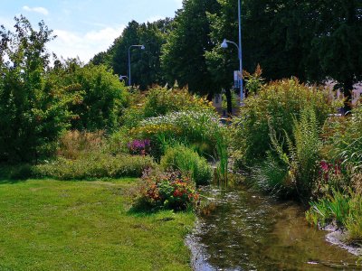 Beside the main road in Eskilstuna