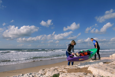 Tel Aviv beach.