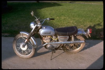 1969 Kawasaki F2 175cc motorcycle