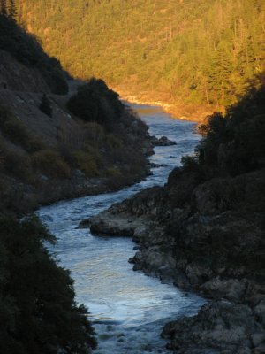 Klamath River Canyon in December