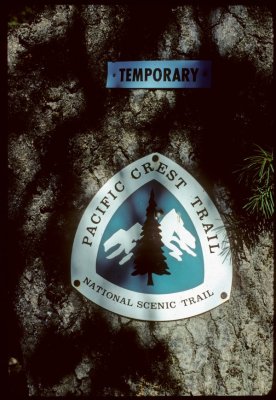 PCT Trail sign