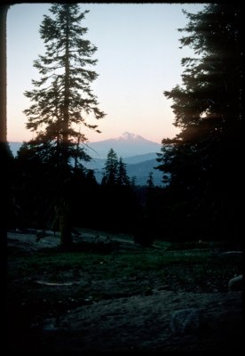 Grouse Gap Shelter sunset